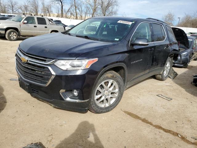 1GNEVGKW3LJ169047 - 2020 CHEVROLET TRAVERSE LT BLUE photo 1