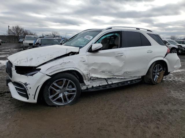 4JGFB6BB7NA646462 - 2022 MERCEDES-BENZ GLE AMG 53 4MATIC WHITE photo 1