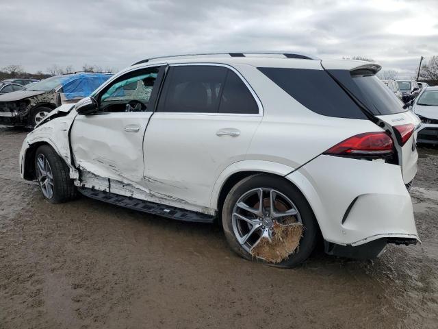 4JGFB6BB7NA646462 - 2022 MERCEDES-BENZ GLE AMG 53 4MATIC WHITE photo 2