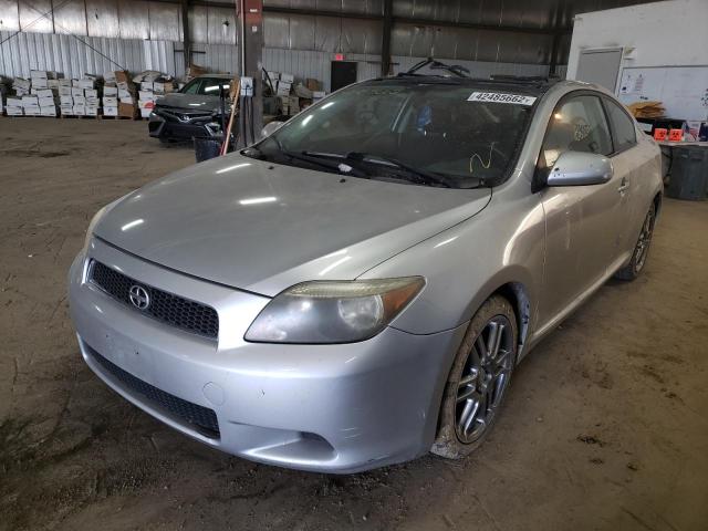 JTKDE177360106178 - 2006 TOYOTA SCION TC SILVER photo 2