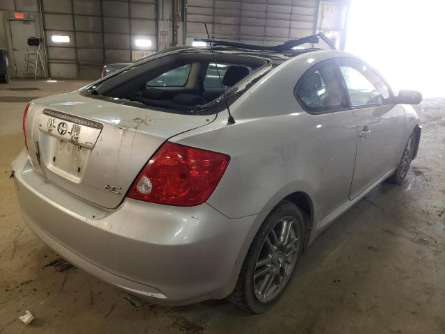 JTKDE177360106178 - 2006 TOYOTA SCION TC SILVER photo 4