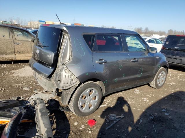 KNDJN2A21E7032746 - 2014 KIA SOUL GRAY photo 3