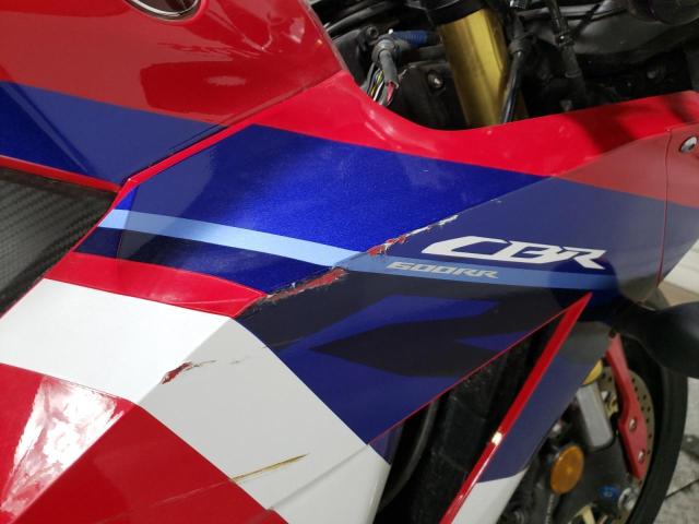 JH2PC40J7NK800187 - 2022 HONDA CBR600 RA RED photo 12