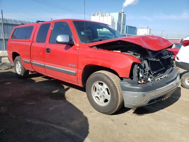 2GCEC19V911337564 - 2001 CHEVROLET SILVERADO C1500 RED photo 4