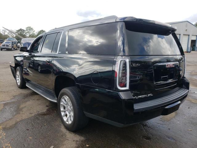 1GKS1GKCXGR214848 - 2016 GMC YUKON XL C1500 SLT BLACK photo 2