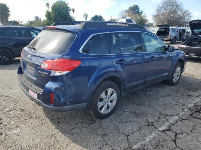 4S4BRBGC7A3312631 - 2010 SUBARU OUTBACK 2.5I PREMIUM BLUE photo 3