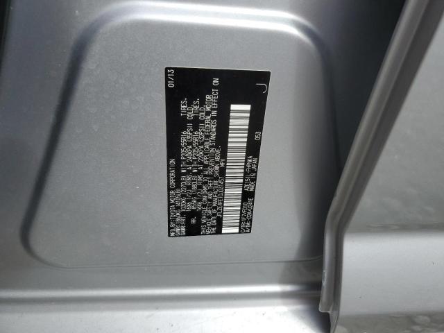 JTLZE4FE1DJ031457 - 2013 TOYOTA SCION XB Silber Foto 13