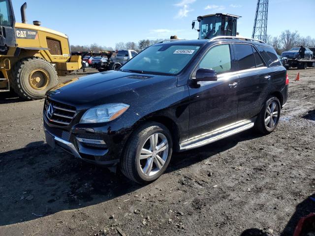 4JGDA5HB9FA498537 - 2015 MERCEDES-BENZ ML 350 4MATIC BLACK photo 1