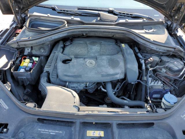 4JGDA5HB9FA498537 - 2015 MERCEDES-BENZ ML 350 4MATIC BLACK photo 11