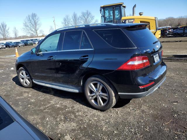 4JGDA5HB9FA498537 - 2015 MERCEDES-BENZ ML 350 4MATIC BLACK photo 2