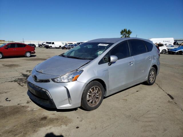 JTDZN3EU1HJ066472 - 2017 TOYOTA PRIUS V SILVER photo 1