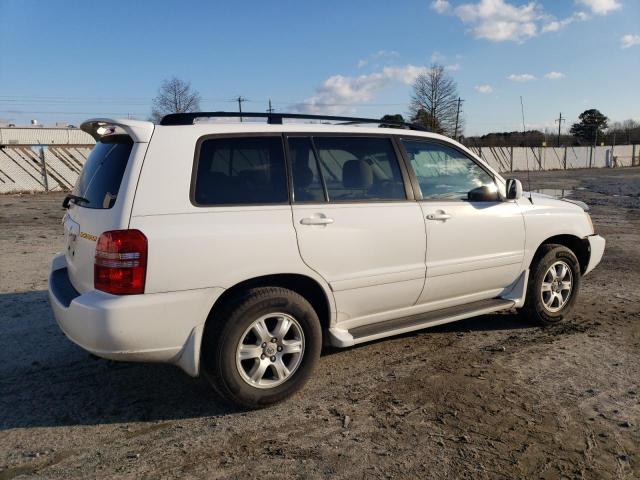 JTEHF21A830136770 - 2003 TOYOTA HIGHLANDER LIMITED WHITE photo 3