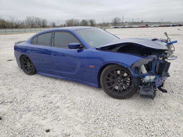 2C3CDXGJ1JH254231 - 2018 DODGE CHARGER R/T 392 BLUE photo 4