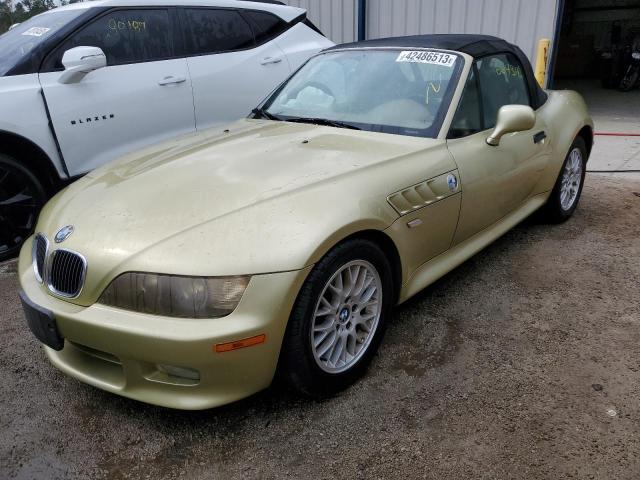 4USCH3349YLF43232 - 2000 BMW Z3 2.8 GOLD photo 1