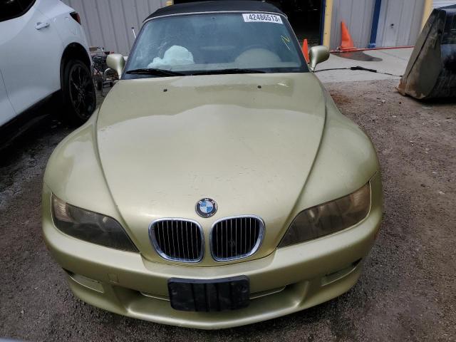 4USCH3349YLF43232 - 2000 BMW Z3 2.8 GOLD photo 5