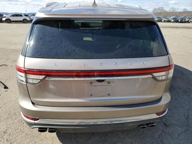 5LM5J7XC9LGL02905 - 2020 LINCOLN AVIATOR RESERVE BROWN photo 6