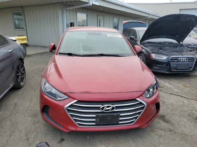 5NPD84LF7HH199547 - 2017 HYUNDAI ELANTRA SE RED photo 5