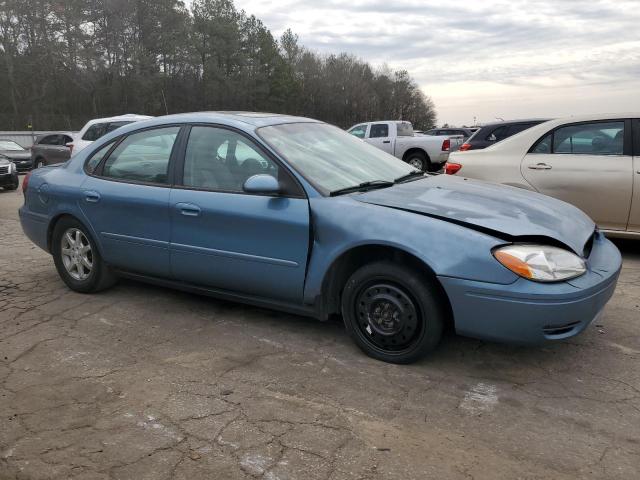 1FAFP56U96A196879 - 2006 FORD TAURUS SEL BLUE photo 4