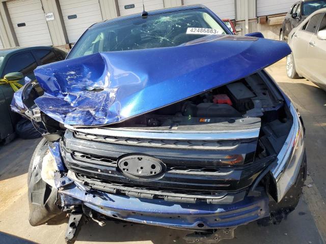 2FMDK4AK1DBB48869 - 2013 FORD EDGE SPORT BLUE photo 5