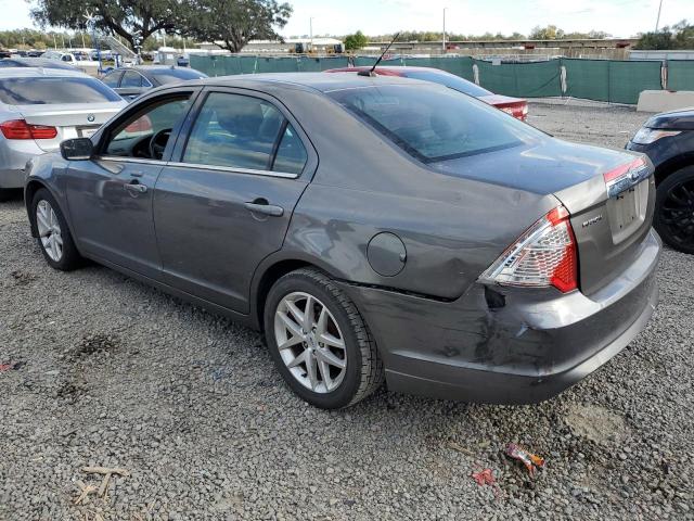 3FAHP0JA9CR275835 - 2012 FORD FUSION SEL GRAY photo 2