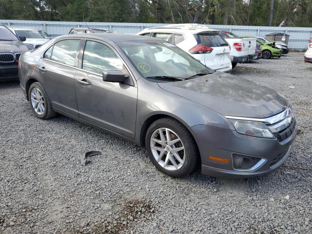 3FAHP0JA9CR275835 - 2012 FORD FUSION SEL GRAY photo 4