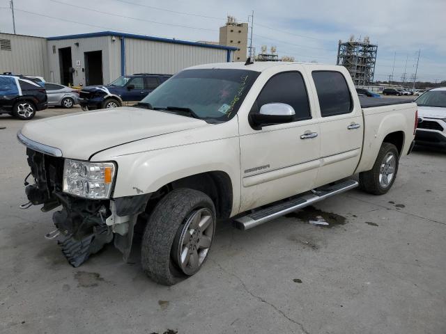 3GTP1VE04DG204142 - 2013 GMC SIERRA C1500 SLE WHITE photo 1