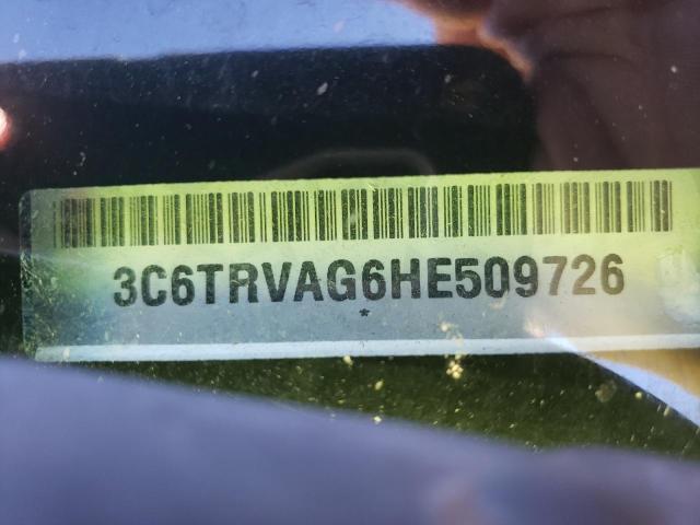 3C6TRVAG6HE509726 - 2017 RAM PROMASTER 1500 STANDARD WHITE photo 13