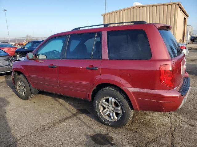 2HKYF18443H511510 - 2003 HONDA PILOT EX RED photo 2