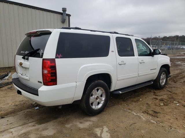 1GNSKJE34BR291605 - 2011 CHEVROLET SUBURBAN K1500 LT WHITE photo 3