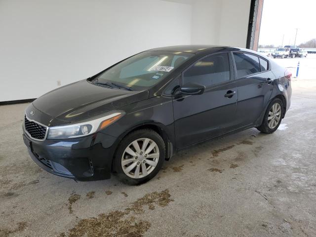 3KPFK4A73HE016414 - 2017 KIA FORTE LX BLACK photo 1