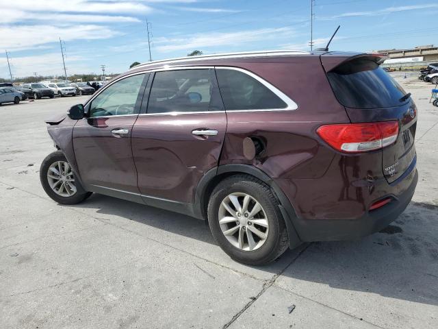 5XYPG4A57HG302242 - 2017 KIA SORENTO LX BROWN photo 2