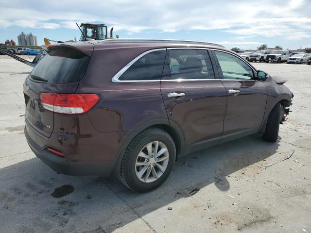 5XYPG4A57HG302242 - 2017 KIA SORENTO LX BROWN photo 3