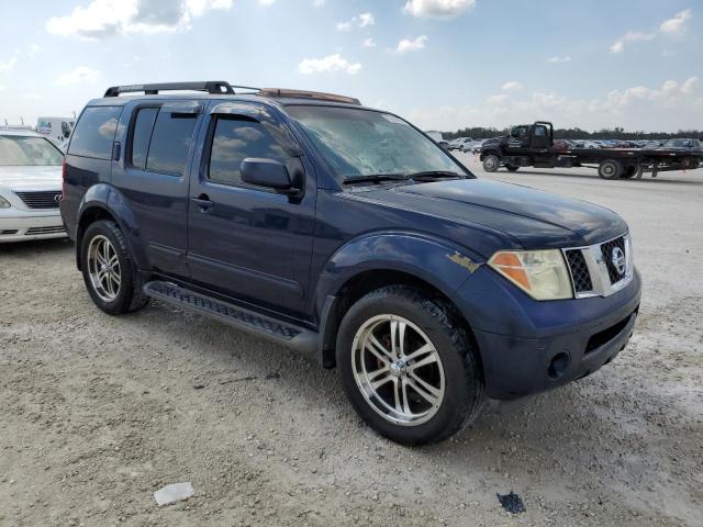 5N1AR18U56C680732 - 2006 NISSAN PATHFINDER LE BLUE photo 4