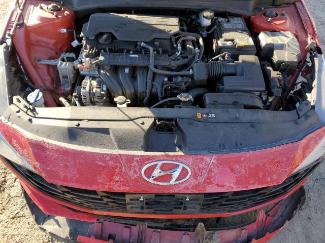 5NPLL4AG9MH013054 - 2021 HYUNDAI ELANTRA SE RED photo 11