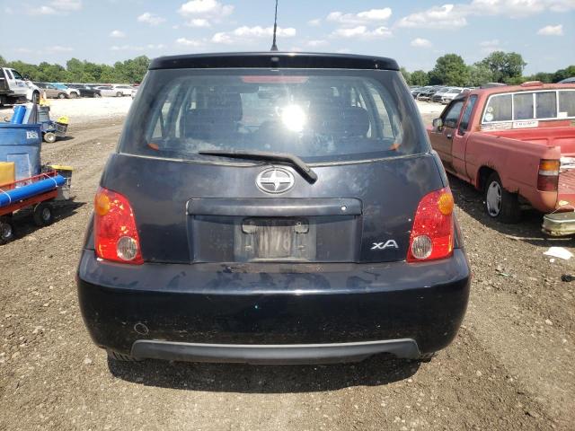 JTKKT604650116499 - 2005 TOYOTA SCION XA BLACK photo 6