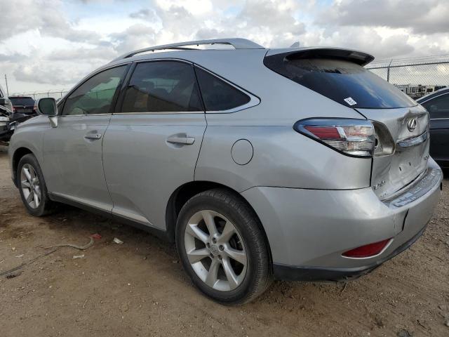 2T2ZK1BA4AC009428 - 2010 LEXUS RX 350 SILVER photo 2