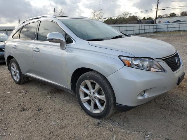 2T2ZK1BA4AC009428 - 2010 LEXUS RX 350 SILVER photo 4