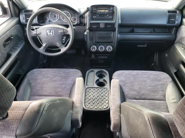 JHLRD68554C017365 - 2004 HONDA CR-V LX SILVER photo 8