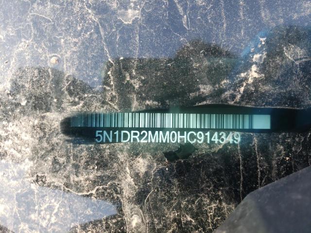 5N1DR2MM0HC914349 - 2017 NISSAN PATHFINDER S BLACK photo 14