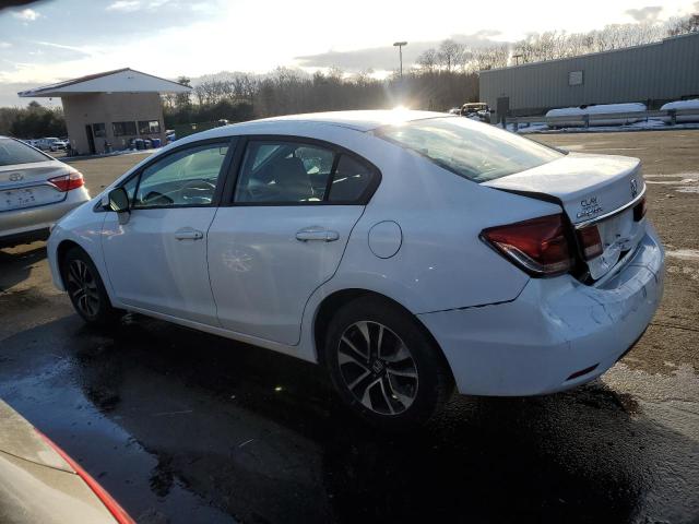 2HGFB2F84DH542248 - 2013 HONDA CIVIC EX WHITE photo 2