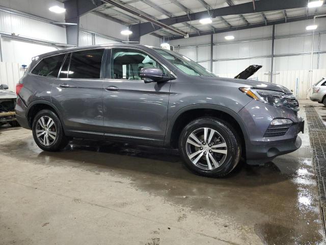 5FNYF6H68HB100423 - 2017 HONDA PILOT EXL GRAY photo 4