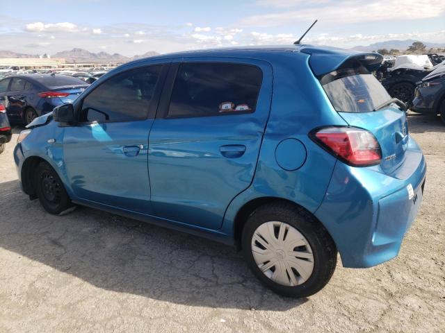 ML32AUHJ8MH001028 - 2021 MITSUBISHI MIRAGE ES TURQUOISE photo 2