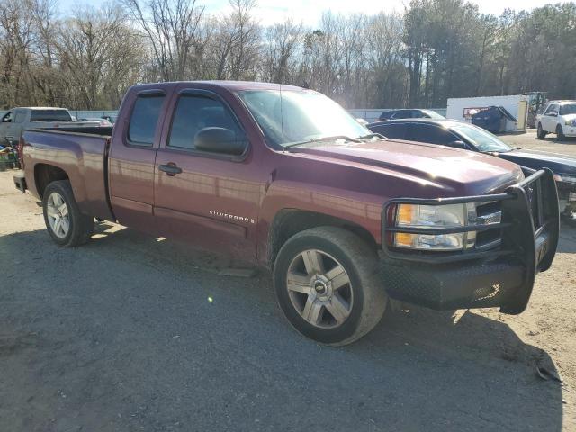 1GCEK19038Z216778 - 2008 CHEVROLET SILVERADO K1500 BURGUNDY photo 4