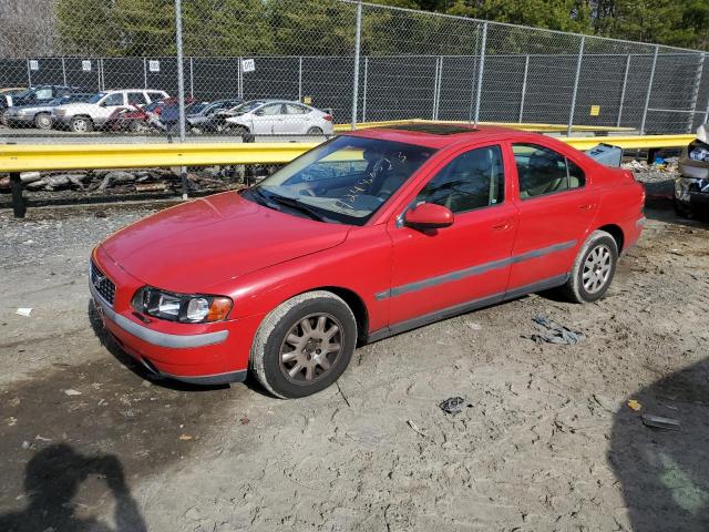 YV1RS61R812013192 - 2001 VOLVO S60 RED photo 1