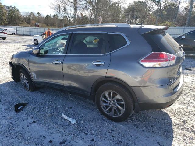 5N1AT2MT6FC923937 - 2015 NISSAN ROGUE S GRAY photo 2