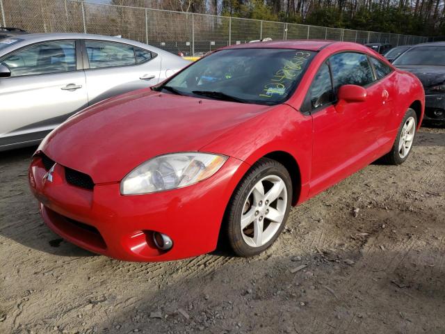 4A3AK34T56E022976 - 2006 MITSUBISHI ECLIPSE GT RED photo 1