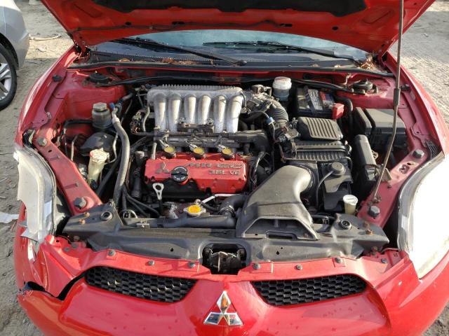 4A3AK34T56E022976 - 2006 MITSUBISHI ECLIPSE GT RED photo 11