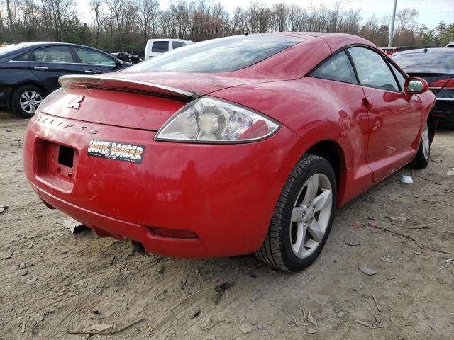 4A3AK34T56E022976 - 2006 MITSUBISHI ECLIPSE GT RED photo 3