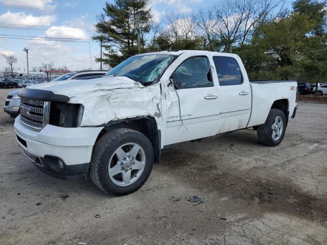 1GT125E88DF191695 - 2013 GMC SIERRA K2500 DENALI WHITE photo 1