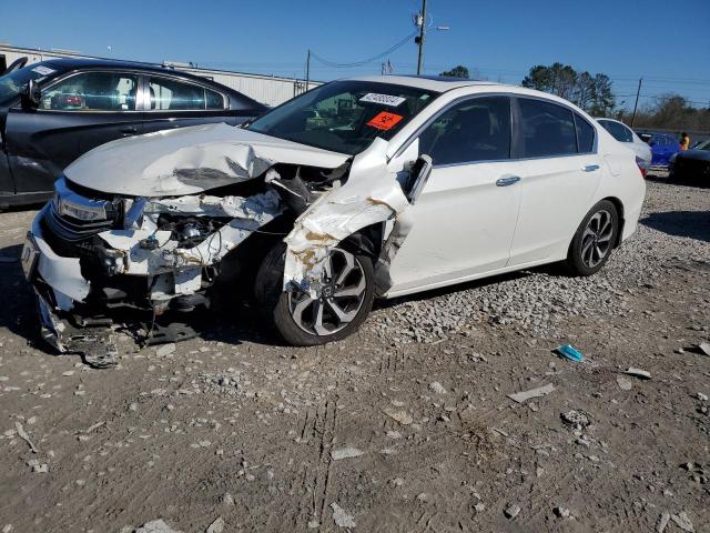 1HGCR2F84HA144234 - 2017 HONDA ACCORD EXL WHITE photo 1